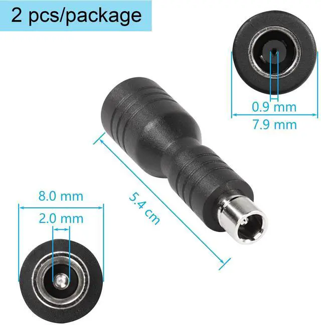 Alt view image 7 of 7 - BUCIER DC7909 to DC8020 Adapter, DC7909 Female to DC8020 Male Connector Adapter,for 100W 150W 180W 200W Solar Panel, Compatible with Solar Power Station Explorer Series 1500(2 PCS)
