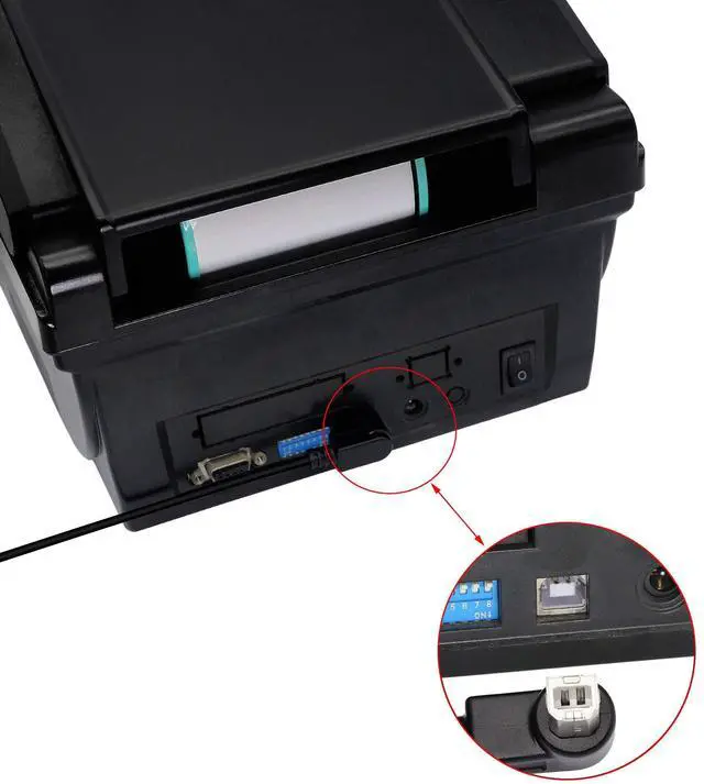 Alt view image 4 of 7 - BUCIER USB 2.0 Type-B Printer Cable, 2-Pack USB B Female to Left Angle & Right Angle B Male Printer Extension Cable, for Scanner, Mobile HDD and More (L-R)