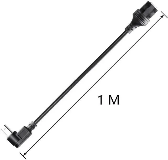 Alt view image 6 of 7 - BUCIER USB 2.0 Type-B 90 Degree Printer Cable,Waterproof Type B Flush Mount Car Mount Extension Printer Cable,for Car Truck Boat Motorcycle Dashboard,Sync Printing and Data Transferring (Down 1M)