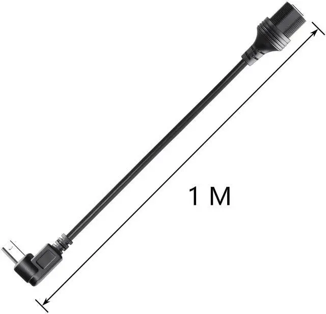 Alt view image 3 of 7 - BUCIER USB 2.0 Type-B 90 Degree Printer Cable,Waterproof Type B Flush Mount Car Mount Extension Printer Cable,for Car Truck Boat Motorcycle Dashboard,Sync Printing and Data Transferring (UP 1M)