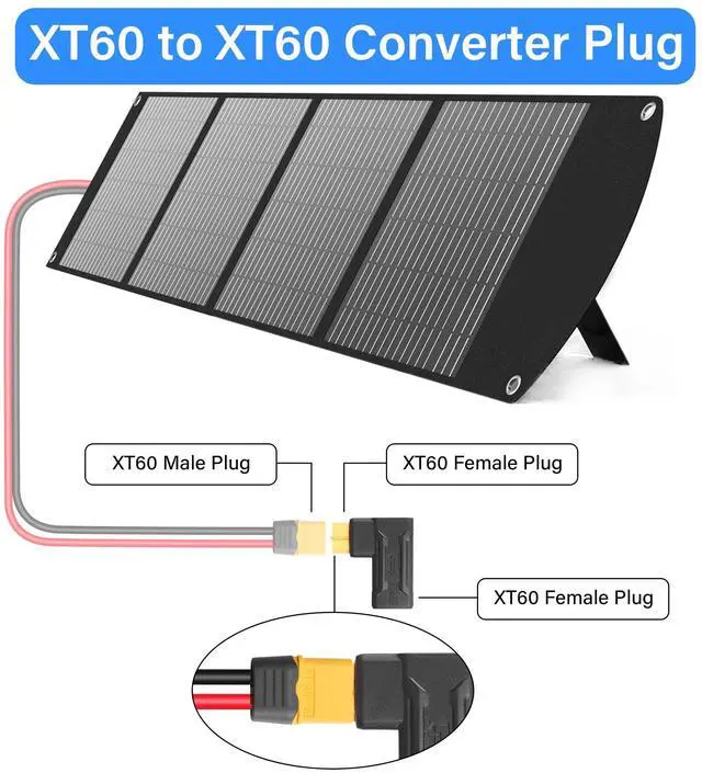 Alt view image 3 of 6 - BUCIER 2 Pack XT60 Male to Female Connector Adapter 90 Degree XT60 Wireless Adapter for RC FPV Toy Car Plane Drone Battery (90 Degree Male to Female)