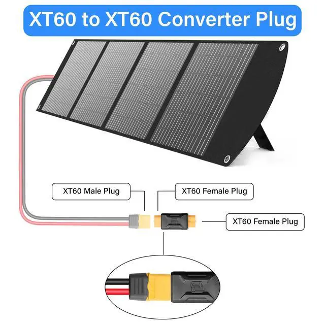 Alt view image 3 of 6 - BUCIER 2 Pack XT60 Female to Female Connector Adapter XT60 Wireless Adapter for RC FPV Toy Car Plane Drone Battery (Female to Female)