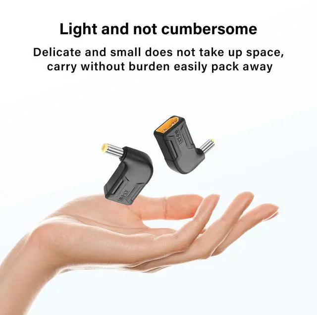 Alt view image 7 of 7 - BUCIER 2 Pack XT60 to DC5525 Adapter XT60 to DC 5.5mm X 2.5mm Wireless for TS100 Soldering Iron, FPV Monitor Power,Drone (XT-018)