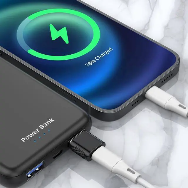 Alt view image 6 of 7 - BUCIER USB C Female to USB Male Adapter 2 Pack, USB Type C Cable to USB A Charger Converter for Apple Watch Ultra SE Series 8 7, iPhone 14 13 12 11, AirPods, iPad and More - Black