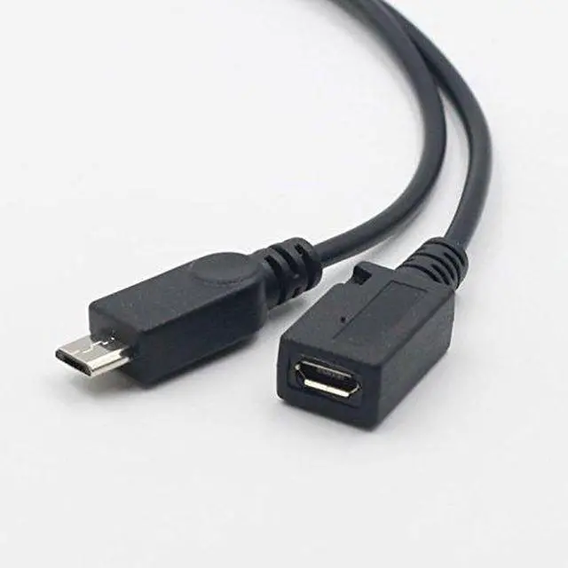 Alt view image 4 of 6 - BUCIER 2-in-1 Micro USB to USB Adapter (OTG Cable + Power Cable) for Fire Stick, PlayStation Classic and More - 2 Pack