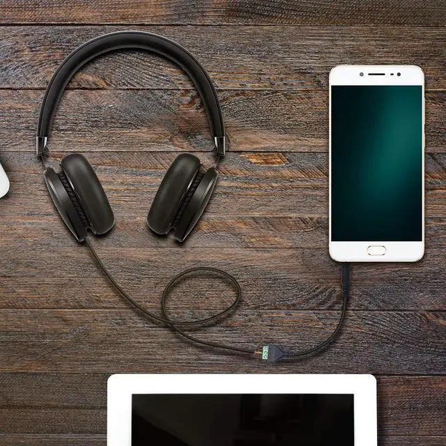 Alt view image 3 of 4 - BUCIER 3.5mm Terminal Block Cable, 1/8 Inch TRS Stereo Solderless Screw Terminal Speaker Wire 3.5mm 3 pole Male to 3Pin Bolt Headphone Balum Patch Cord (2 Pack-32CM)