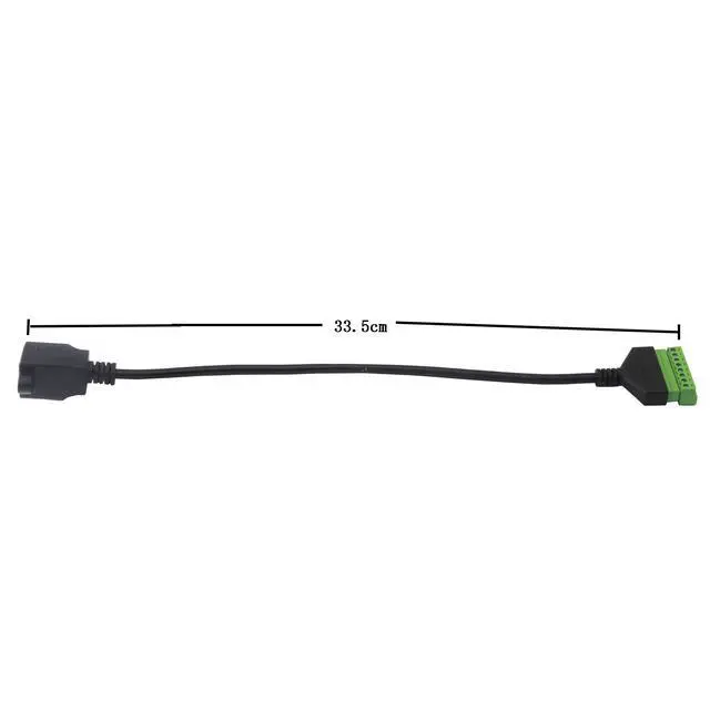 Alt view image 3 of 6 - BUCIER RJ45 8P8C Female to 8 Pin Screw Terminal Adaptor, Cat5/6/7 Ethernet Extender, CCTV DVR Network Signal Extension