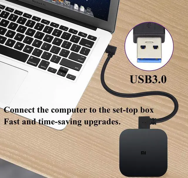 Alt view image 5 of 7 - BUCIER 2 Pack Left & Right Angle USB 3.0 A Cable 90 Degree USB 3.0 Type A Male Transferring Data and Charging Extension Cable for Hard Drive,Printers,Modems,Mouse,Laptop Cooler(0.3M/1ft-Black)