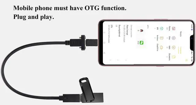 Alt view image 6 of 7 - BUCIER 3.1Type C to USB C Panel Mount Screw Cable Gen 2 (3A) USB 3.1 Type C Female to Female Panel Mount Cable, Supports Charging,Data,Audio,Video Cable for Laptop,Tablet,Mobile Phone(0.3M/1ft)