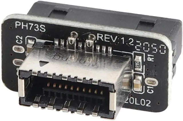 Main image of BUCIER 1Pack USB 3.0 19 Pin Header to USB 3.1 Type-E 20 Pin Header Front Panel Adapter USB 3.0 19 Pin Female to 20 pin Type E 3.1 Female Front Panel Header Connector for Computer Motherboard (19Pin)