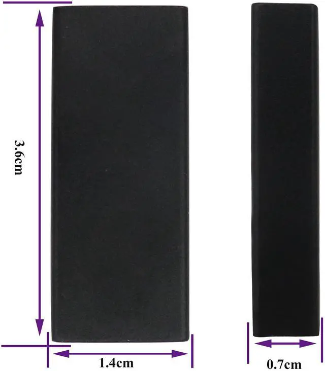 Alt view image 2 of 7 - BUCIER USB C to USB A Adapter USB 3.0 A Male to USB Type C Female Converter (One-Way Transmission and Charging) for USB Port PC,Laptops,Chargers and Type-C Port U-Disk,Smart Phone Etc(2 Pack-Black)