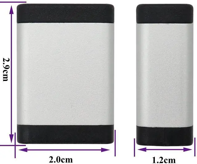 Alt view image 2 of 7 - BUCIER HDMI Adapter 4K HDMI Connector Female to Female Coupler,Aluminum Alloy HDMI Extender,with 4K@60hz,3D and HDR for HD TV,Computer,PC,Monitor,Laptop,Projector,DVD Player,PS 4/3(2Pack/Silver)