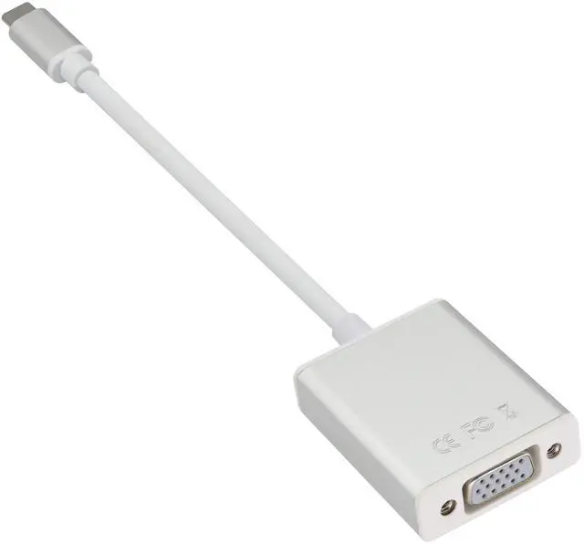 Alt view image 4 of 7 - BUCIER USB C to VGA Adapter, Type C to VGA Converter Cable, Screen Display for MacBook 2017/2016 Pro 2019/2018,Lenovo, Samsung S8/9, Note8, Huawei Mate 10 and More (21cm/8inch) (VGA)