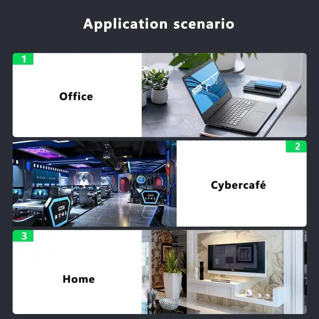 Alt view image 5 of 6 - BUCIER 90 Degree RJ45 Ethernet Extension Cable,Turn Up Cat5 LAN Cable Extender RJ45 Network Patch Cord Male to Female Connector for Router Modem Smart TV PC Computer Laptop (Up Angle Black-50CM)