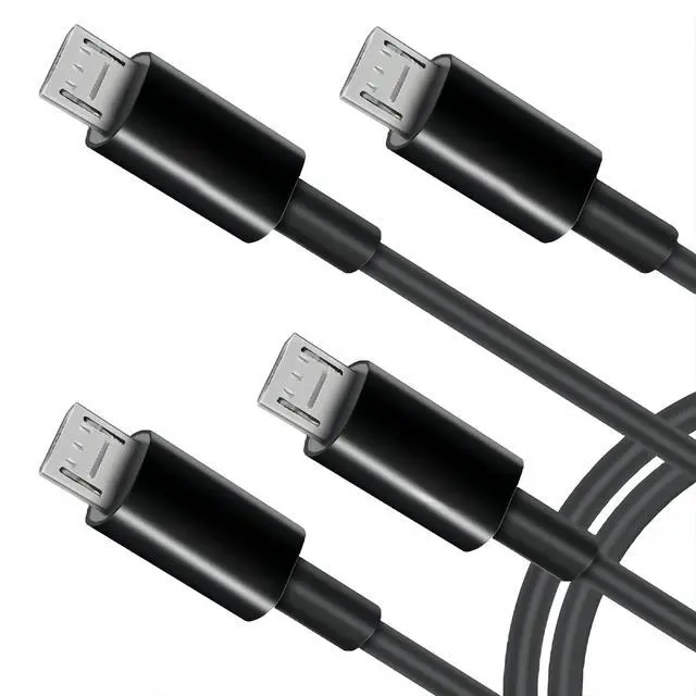 Alt view image 7 of 7 - BUCIER 2 in 1 USB A to Dual Micro USB Charging & Sync Adapter Cable - 0.2m, Black