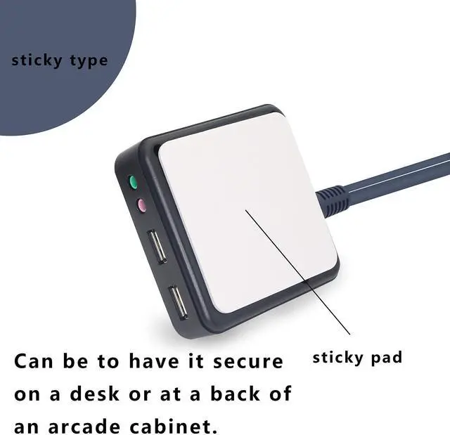 Alt view image 4 of 7 - BUCIER Reset HDD Button Switch Desktop PC Computer Case Power Supply Supplies on/Off with Dual USB PortsAudio Ports and Reset HDD Push Button Switch for Home, Office, Internet Cafes(Cable 120CM