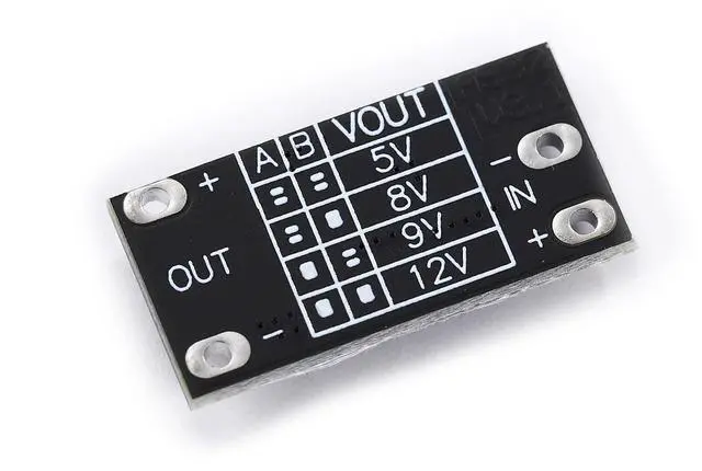 Alt view image 3 of 3 - BUCIER Multi-Function Mini Boost Module 3.7V to 5V/8V/9V/12V Step Up Board 1.5A LED Indicator DIY Voltage Module 10pcs