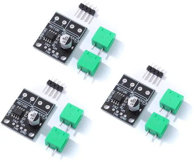Main image of BUCIER DRV8871 Motor Driver DC Motor Driver H-Bridge PWM Driver Module 3.6A 3pcs