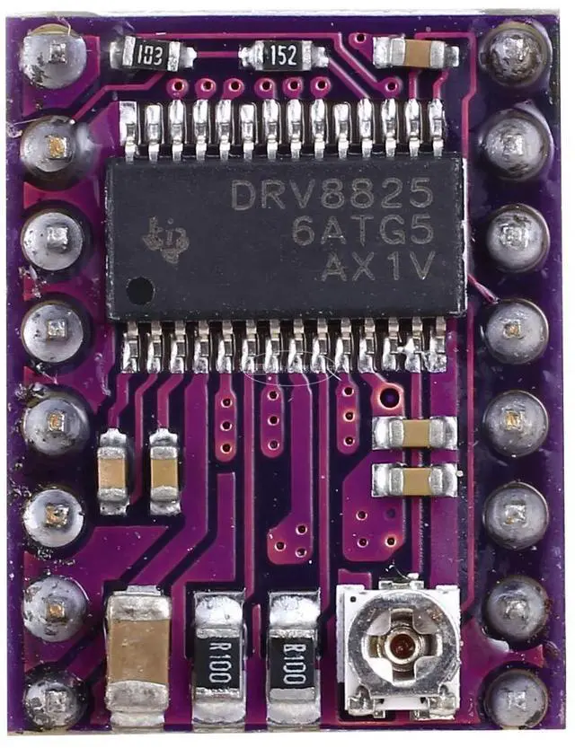 Alt view image 2 of 4 - BUCIER 3D Printer Parts DRV8825 Stepper Motor Driver Module with Heat Sink for Ramps 1.4 StepStick A4988 (5pcs)