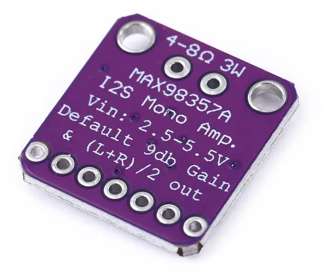 Alt view image 3 of 6 - BUCIER Max98357 I2S 3W Class D Amplifier Breakout Interface Dac Decoder Module Filterless Audio Board for Raspberry Pi 5pcs