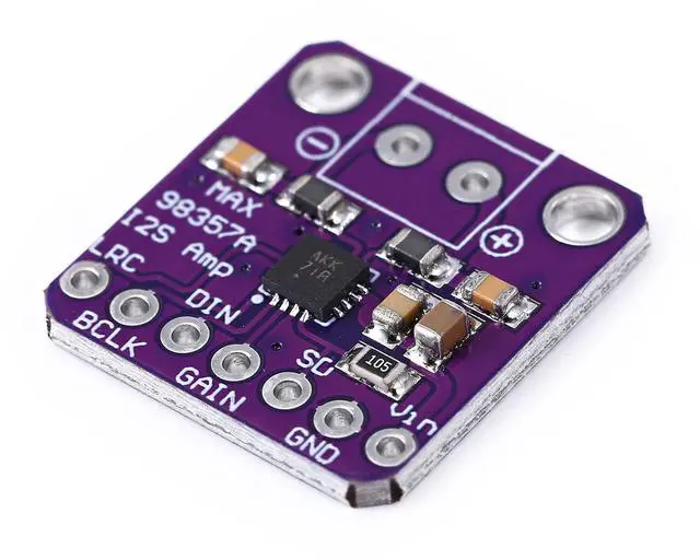 Alt view image 2 of 6 - BUCIER Max98357 I2S 3W Class D Amplifier Breakout Interface Dac Decoder Module Filterless Audio Board for Raspberry Pi 5pcs