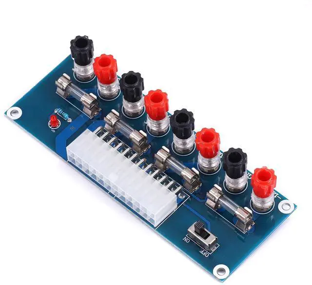 Main image of BUCIER XH-M229 24 Pins Benchtop Power Board Computer ATX Power Supply Breakout Adapter Module Desktop Computer Chassis Power Supply ATX Transfer to Adapte Board 3.3V 5V 12V 1pcs