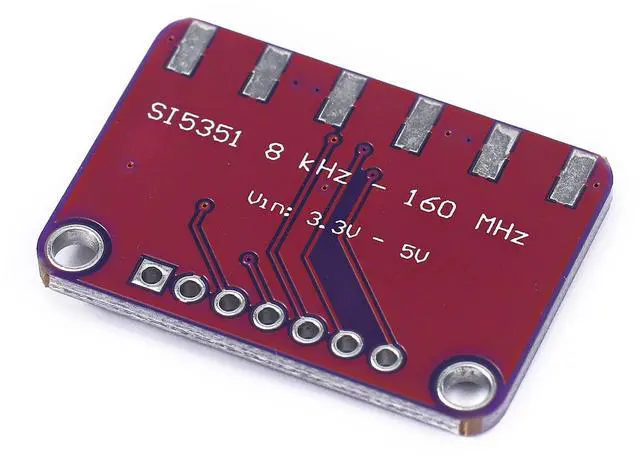 Alt view image 3 of 3 - BUCIER Si5351A Si5351 5351 8KHz -160MHz High Frequency Signal Generator Breakout Board DC3.3-5V Square Wave Frequency Generator Board Module I2C for Arduino (3pcs)