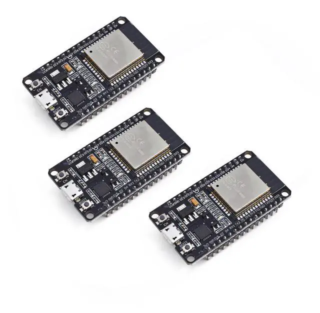 Main image of BUCIER ESP32S ESP32 Development Board 2.4GHz Dual-Core WiFi +Bluetooth 2 Function Microcontroller for Arduino (ESP32 30P, 3PCS)