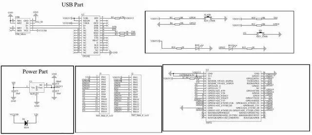 Alt view image 6 of 6 - BUCIER ESP32S ESP32 Development Board 2.4GHz Dual-Core WiFi +Bluetooth 2 Function Microcontroller for Arduino (ESP32 30P, 3PCS)