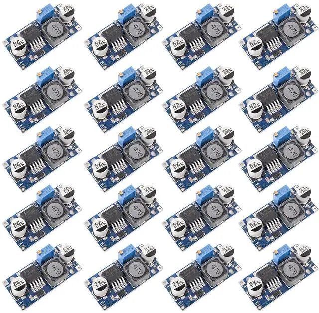 Main image of BUCIER 20 Pack LM2596 DC-DC Buck Converter Step Down Variable Volt Regulator Input 3.0-40V Output 1.5-35V Adjustable Voltage Regulator Electronic Voltage Stabilizer Power Supply Module
