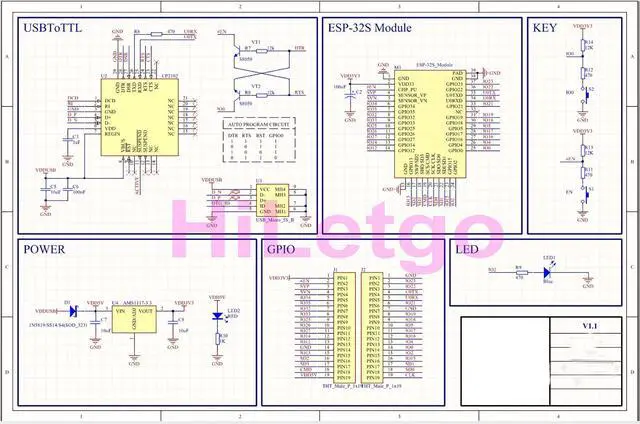 Alt view image 6 of 7 - BUCIER ESP-WROOM-32 ESP32 ESP-32S Development Board 2.4GHz Dual-Mode WiFi + Bluetooth Dual Cores Microcontroller Processor Integrated with Antenna RF AMP Filter AP STA for Arduino IDE