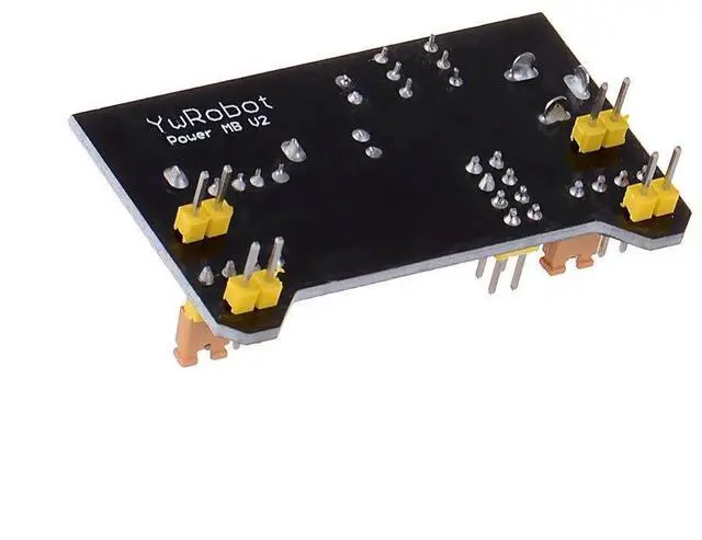 Alt view image 2 of 3 - BUCIER 5pcs 3.3V 5V Power Supply Module for MB102 102 Prototype Breadboard DC 6.5-12V or USB Power Supply Module