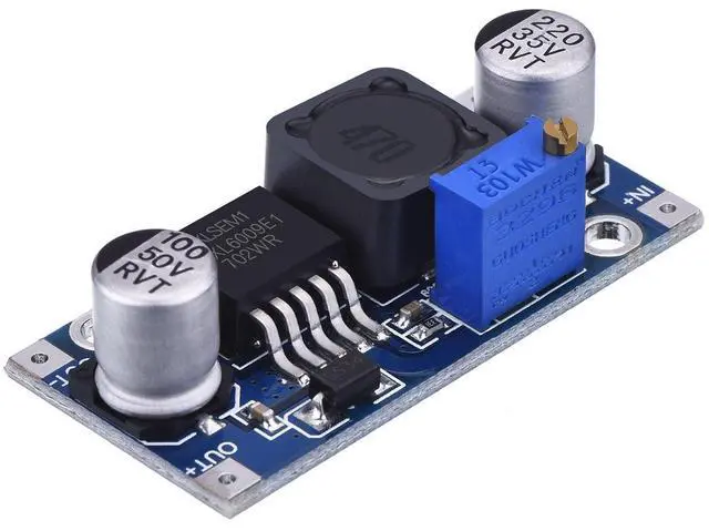 Alt view image 2 of 4 - BUCIER 5pcs XL6009 Boost Module DC-DC Adjustable Module DC3.0-30V to DC5-35V Output Voltage Power Converter Circuit Board Module 400KHz