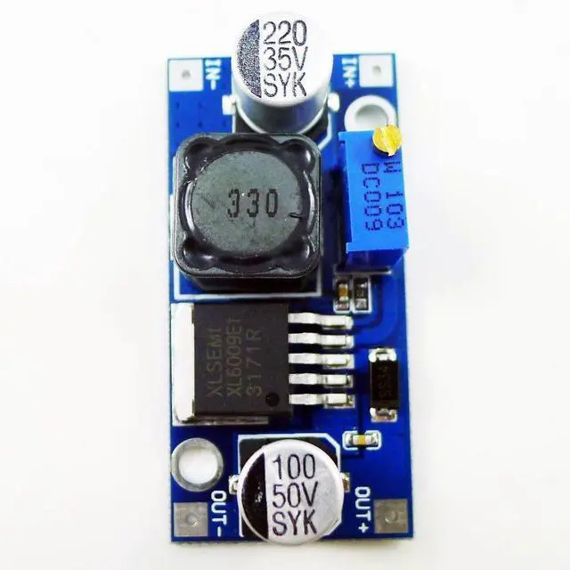 Alt view image 3 of 5 - BUCIER XL6009 Boost Module DC-DC Adjustable Module DC3.0-30V to DC5-35V Output Voltage Power Converter Circuit Board Module 400KHz