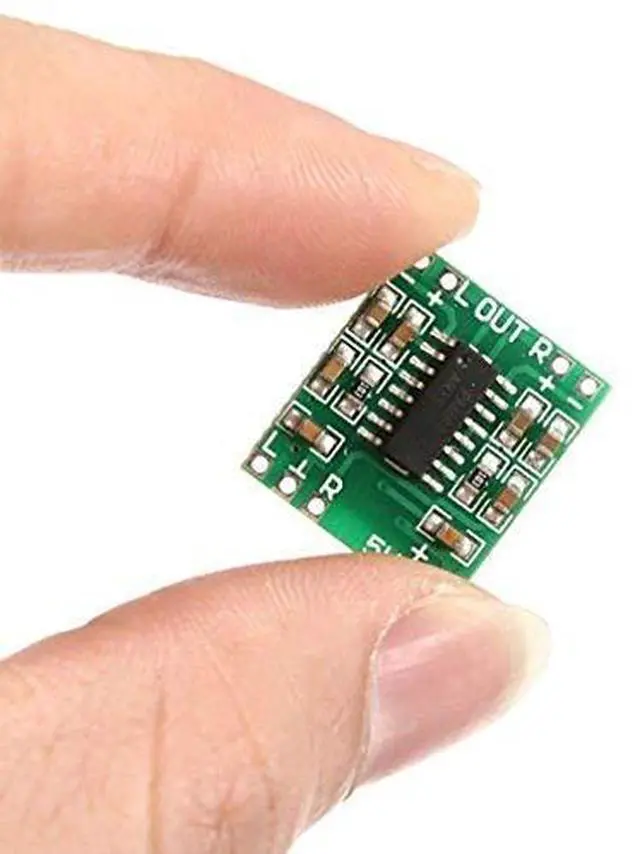 Alt view image 4 of 5 - BUCIER 5pcs PAM8403 2x 3W Mini Digital Power Amplifier Board AMP Class D 2.5-5V Input