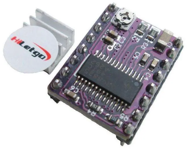 Alt view image 3 of 3 - BUCIER 5pcs DRV8825 Stepper Motor Driver Module for 3D Printer RepRap 4 RAMPS1.4 StepStick