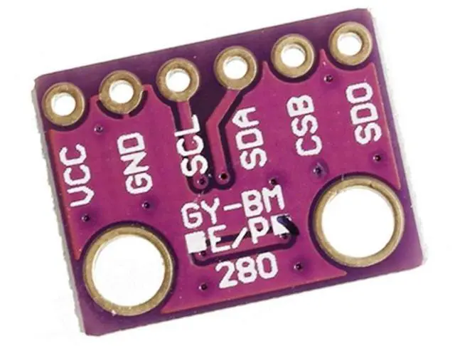 Alt view image 3 of 4 - BUCIER 5pcs High Precision BMP280-3.3 Atmospheric Pressure Sensor Replace BMP180/BMP186