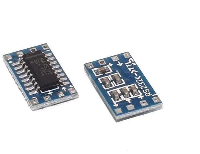 Alt view image 2 of 2 - BUCIER 10pcs Mini RS232 to TTL MAX3232 to TTL Level Converter Board Serial Converter Board RS232 to TTL Serial