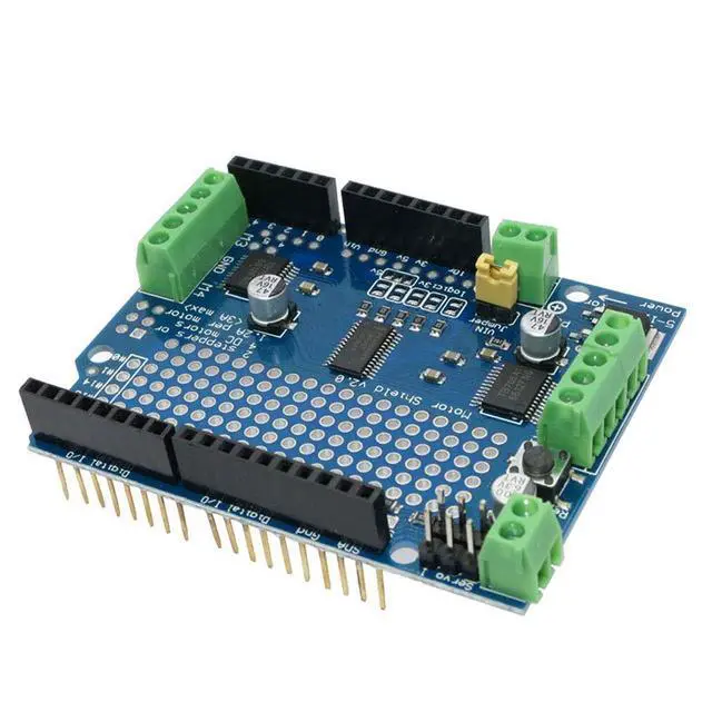 Alt view image 3 of 4 - BUCIER TB6612 Mosfet for Arduino Motor Shield Standard IIC I2C TB6612FNG Stepper Motor PCA9685 PWM Servo Driver Shield V2 Robot PWM Uno Mega R3 Replace L293D