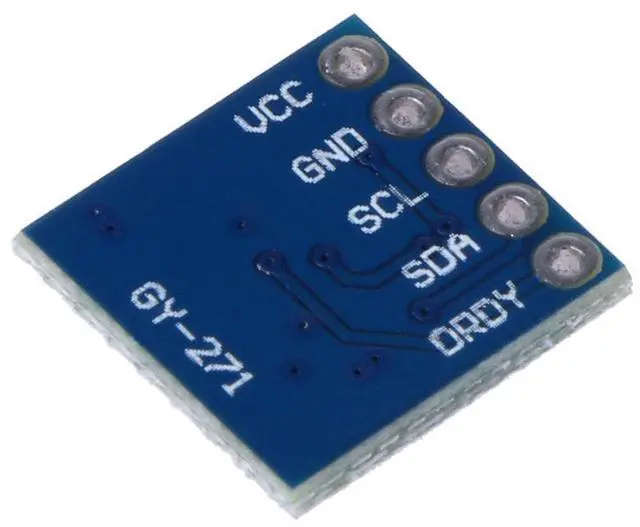 Alt view image 3 of 5 - BUCIER QMC5883P GY-271 3-5V IIC Triple Axis Compass Magnetic Sensor Module Electronic Compass Module Compatible HMC5883L