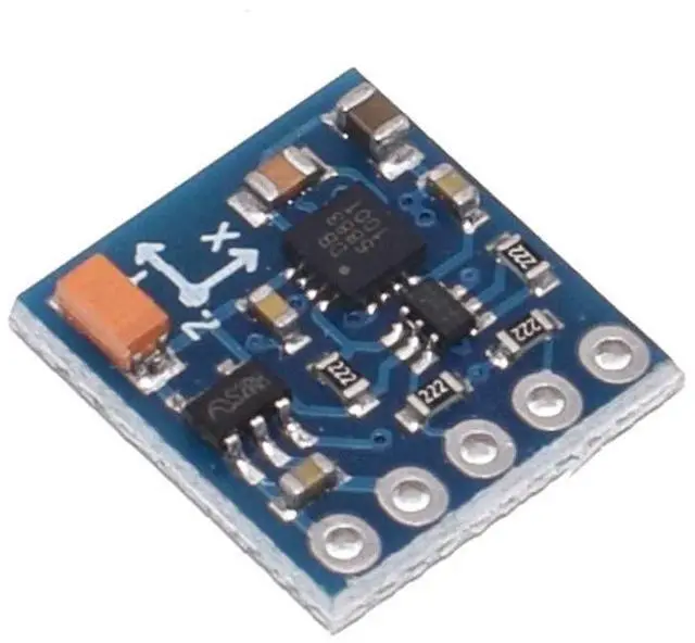 Alt view image 4 of 5 - BUCIER QMC5883P GY-271 3-5V IIC Triple Axis Compass Magnetic Sensor Module Electronic Compass Module Compatible HMC5883L