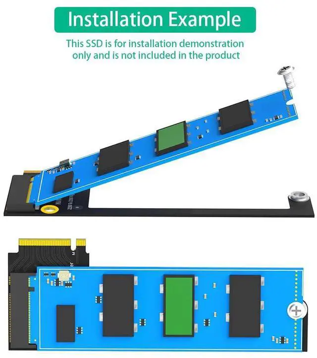 Alt view image 5 of 7 - BUCIER SSD Hard Drive Expansion Board NVME M-Key M.2 PCIE 4.0 Adapter for Rog Ally Handheld Conversion 2230 to 2280