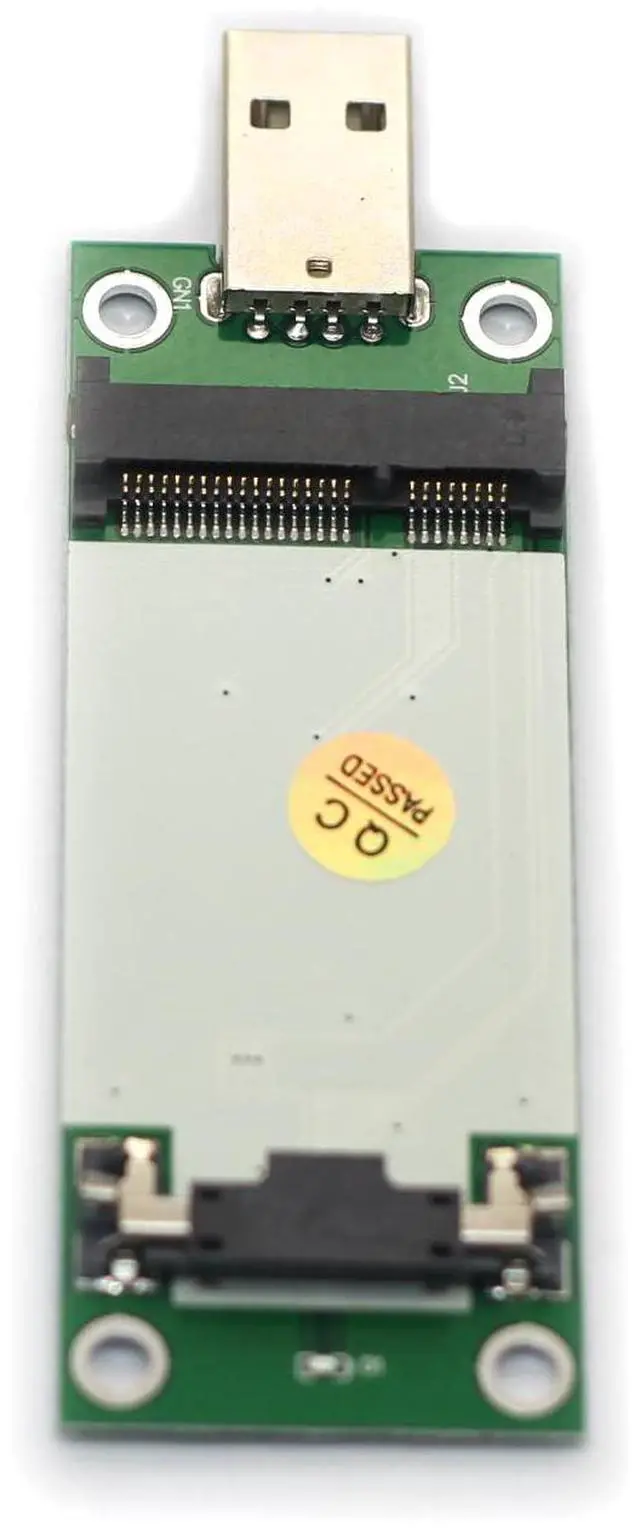 Alt view image 5 of 7 - BUCIER Mini PCIe WWAN Card to USB Adapter with SIM Slot, Mini PCI Express WWAN/LTE/4G Module Tester Converter, Support 30mm 50mm Wireless Wide Area Network Card