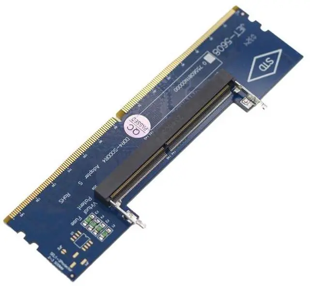 Alt view image 4 of 7 - BUCIER Laptop DDR4 RAM to Desktop Adapter Card SO DIMM to DDR4 Converter