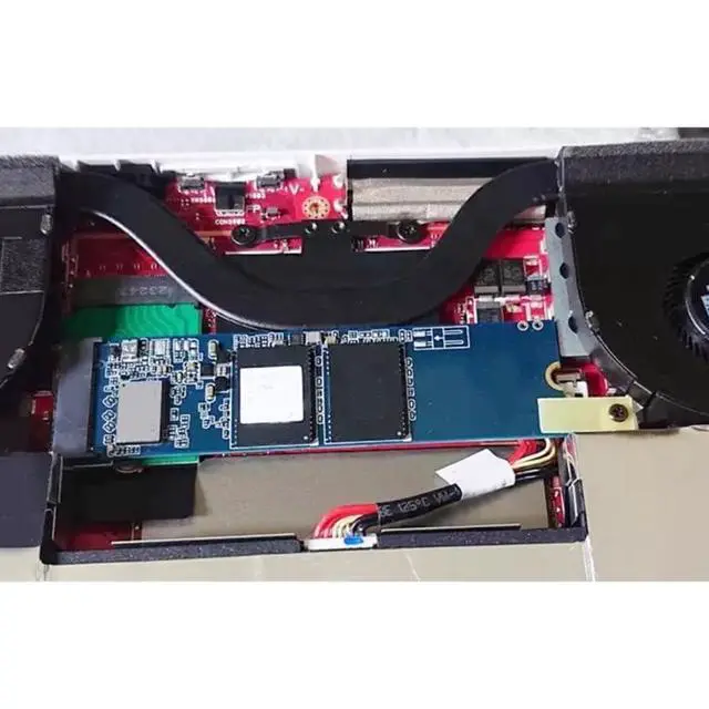 Alt view image 7 of 7 - BUCIER M2 Modified Board PCIE 4.0 for Rog Ally Handheld Console SSD Memory Card Adapter Converter Transfer Board 90° M2 Transfercard for RogAlly Handheld Board Accessories