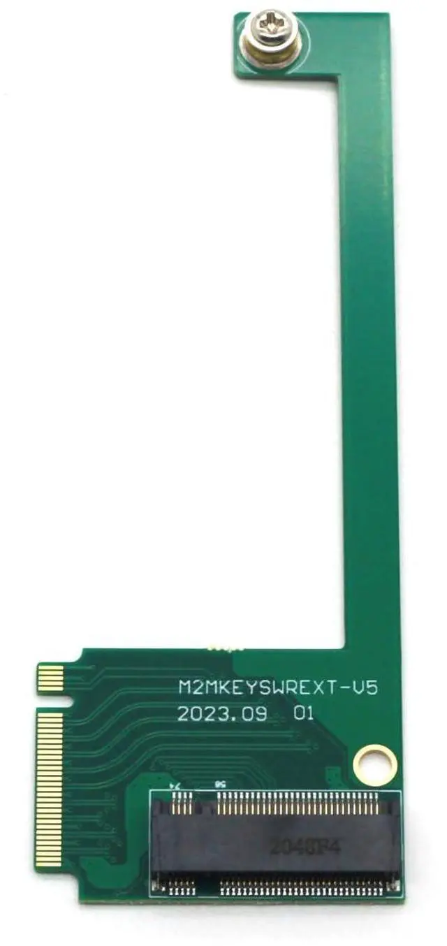 Alt view image 3 of 7 - BUCIER M2 Modified Board PCIE 4.0 for Rog Ally Handheld Console SSD Memory Card Adapter Converter Transfer Board 90° M2 Transfercard for RogAlly Handheld Board Accessories