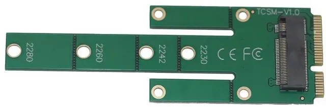 Main image of BUCIER  NGFF M2 B SATA-Based Solid State Drives to MSATA Adapter Converter Card
