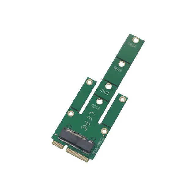 Alt view image 4 of 4 - BUCIER  NGFF M2 B SATA-Based Solid State Drives to MSATA Adapter Converter Card