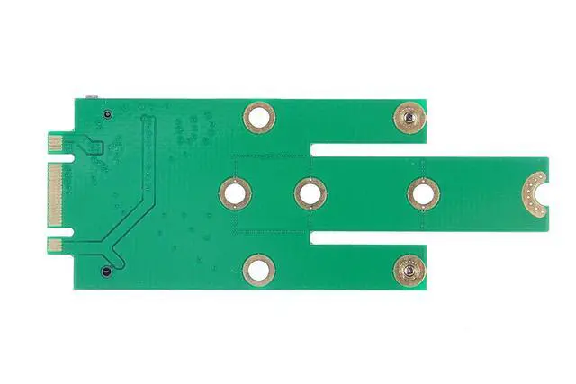 Alt view image 5 of 7 - BUCIER Mini PCIe mSATA SSD to M.2 NGFF SSD Adapter Card
