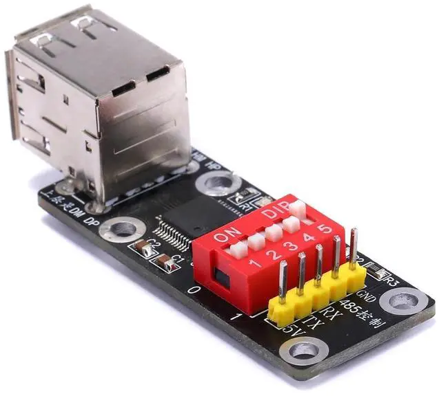 Alt view image 2 of 2 - BUCIER Ch9350 Module Hid Keyboard Mouse to Serial Port Virtual Keyboard Scanning Gun to Serial Port KVM
